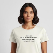 T-shirt met diss – niet iedereen heeft goede smaak