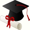 Geslaagd School Studie Opleiding Afgerond Diploma Examen Felicitaties Gelukswensen