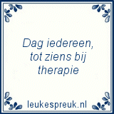 Jaarboek Quotes Dag iedereen tot ziens bij therapie